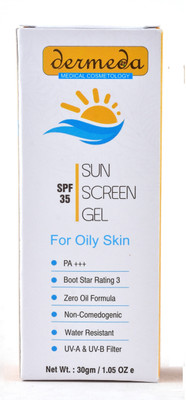 

dermeda SUN SCREEN FOR OILY SKIN - SPF 35 PA+++(30 g)