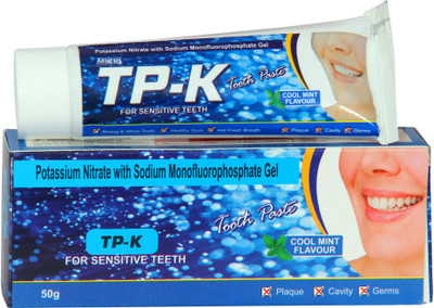 

TAURUS LIFESCIENCES LIMITED TP-K Paste 50g- For Sensitivity Reduction and Tooth Repair(Pack Of 2) Toothpaste(200 g, Pack of 2)