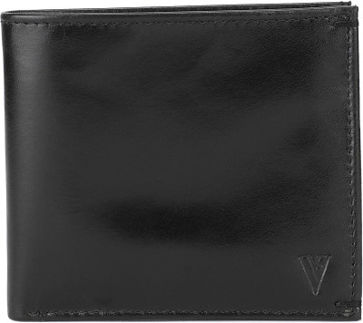 

Van Heusen Men Black Genuine Leather Wallet(4 Card Slots)