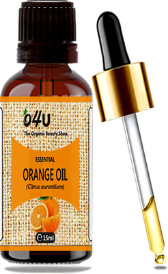 

O4U 100% Fresh, Natural & Organic undiluted Orange Essential oil for Aromatherapy, Moisturizing Skin, Hair & Face Care- 15 ml(15 ml)