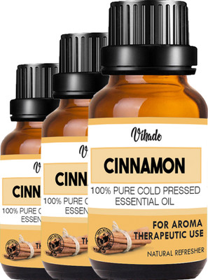 

VIHADO 100% NATURAL CINNAMON BATH OIL (25 ml) (Pack of 3)(25 ml)