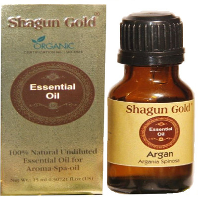 

SHAGUN GOLD 100% Pure & Natural Argan Essential Oil 15ml, for Dry and Coarse Hair & Skin care(15 ml)