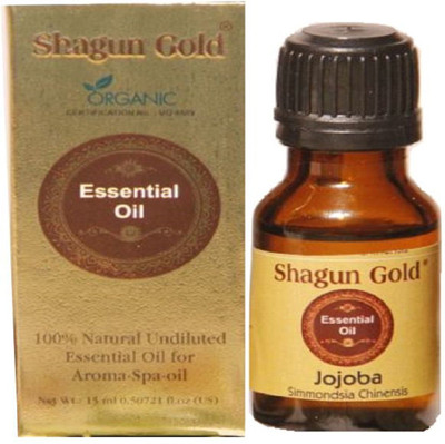

SHAGUN GOLD Pure, Natural And Cold Pressed Jojoba Carrier Oil - 15 Ml(15 ml)