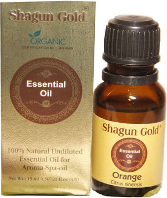 

SHAGUN GOLD Orange Essential Oil - Cold Pressed Pure Aroma, Therapeutic Grade (15Ml)(15 ml)