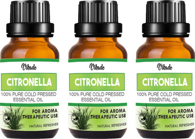 

VIHADO Citronella Essential Oil, 100% Pure, & Undiluted (25 ml) (Pack of 3)(25 ml)