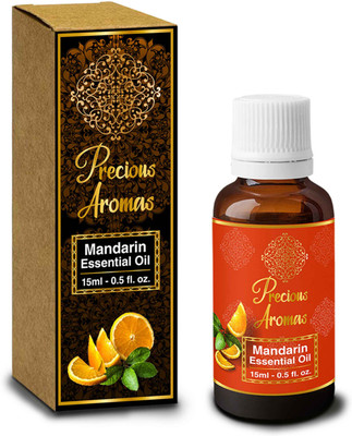 

Precious Aromas Pure Mandarin Essential Oil, 100% Natural and Therapeutic Grade - 15ml(15 ml)