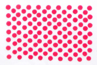 

SJ COLLECTION Red Round Shape Small Zero Size (H 3 mm x W 3 mm) 111 Forehead Red Bindis(Fancy Design Bindi)