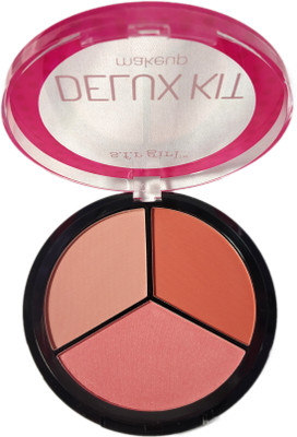 

s.f.r girl Delux kit lovely 3 color Blusher No 02(Multicolor)
