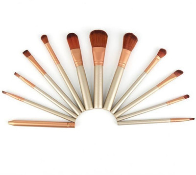 

MAYU makeup brushes set soft & silky (set of 12)(Pack of 12)