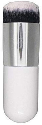 

J Makeup Cosmetic Face Powder Blush Brush Silver White(Pack of 10)