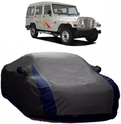 UDGHA Car Cover For Mahindra Marshal (With Mirror Pockets)(Multicolor)