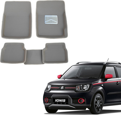 Dapidx Plastic 3D Mat For  Maruti Suzuki Ignis(Beige)