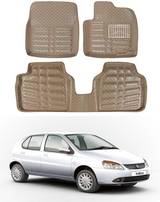 MAGNET Plastic 3D Mat For  Tata Indica V2(Beige)