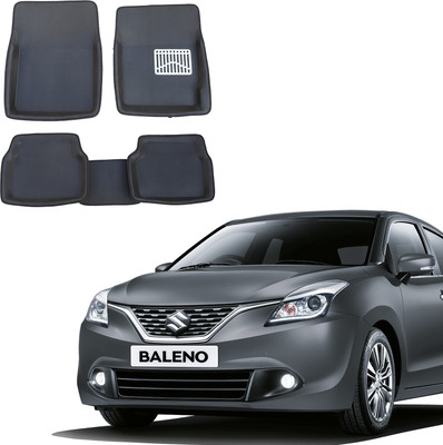 Dapidx Plastic 3D Mat For  Maruti Suzuki Baleno(Black)