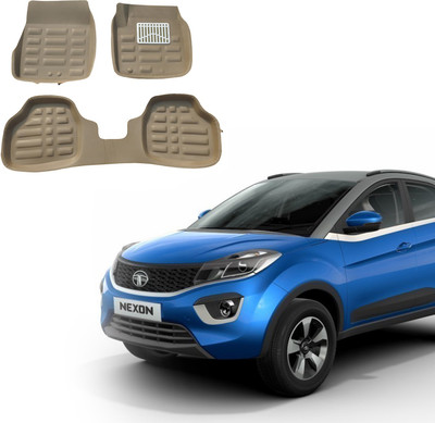 Dapidx Plastic 3D Mat For  Tata Nexon(Beige)
