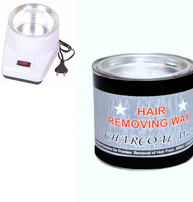 

Shopfleet Combo of 550 Gm. Charcoal Wax with Wax Heater Machine(Set of 2)