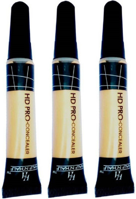 

Half N Half HD Pro High Definition Concealer- Pack of 3 Concealer(Multicolor)
