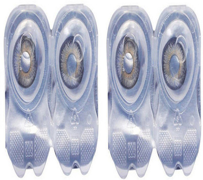 

Adwotiz zero power contact lens Monthly Contact Lens(0, Grey, Pack of 4)