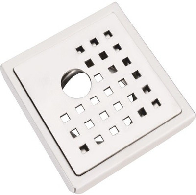 Kindle Floor Stainless Steel Push Down Strainer(6 cm Set of 1)