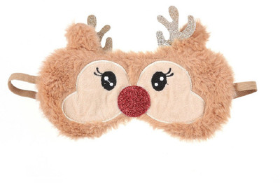 

Jenna Fur Sleeping Eye Mask for Insomnia, Meditation, Puffy Eyes and Dark Circles Fur SparkleDeer(1 g)