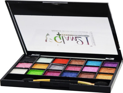 

Glam 21 18-Color Eyeshadow-ES511-01 18 g(Multicolor)