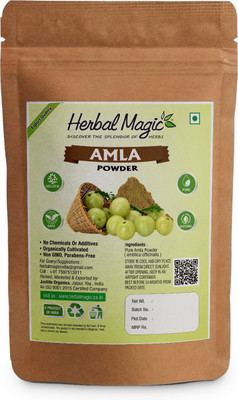 

Herbal Magic Organic Amla / Indian Gooseberry Powder(225 g)