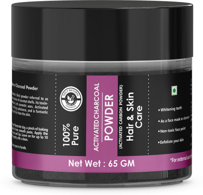 

Holy Natural Activated charcoal powder for Teeth, Skin, Face - 65 GM(65 g)