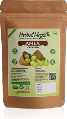 

Herbal Magic Organic Amla / Indian Gooseberry Powder(150 g)