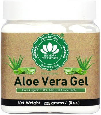 

SkyMorn Pure Organic 100% Pure Aloe Vera Gel - For Glowing Skin(225 g)