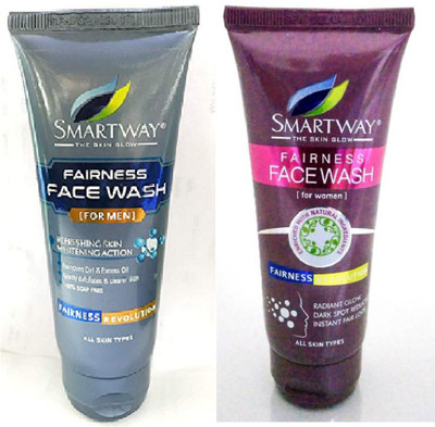 

Smartway Fairness Combo Men & Women Skin Whitening Action Face Wash(70 g)