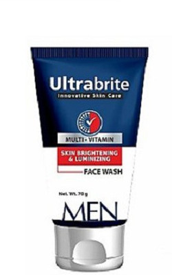 

Ultrabrite 100% Soap Free Gentle For Skin Brightning & Luminizing Face Wash(70 g)