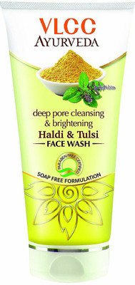

RR Traders Deep Pore Cleansing and Brightening Haldi and Tulsi Face Wash(100 ml)