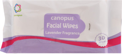 

Canopus Facial wipes (lavender)(Pack of 30)