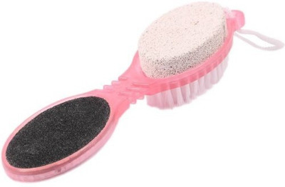 

ADHBHUD Foot Care 4 in 1 Multi-use Foot Care Brush with Pedicure(Pink)