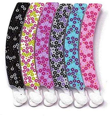 

Baba fashions Hair Accessories for Girls/Women, Plastic Small Solid Banana Hair Clips for Women Pack of 6 pics Hair Claw(Multicolor)