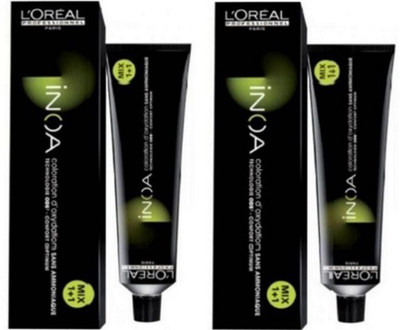

L'Oreal Professional Inoa Ammonia Free Permanent Light Extra Iridescent Red Brown Color No. 5,62 Hair Color(Light Extra Iridescent Red Brown)