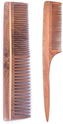 

INAAYA Natural Neem Wood Hair Comb for Unisex