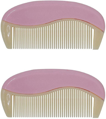 

INAAYA Soft Bristles Set of 2 Detangling Hair Comb for Unisex