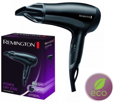 REMINGTON Professional RE-D3010E-75 Hair Dryer(2000 W, Black)