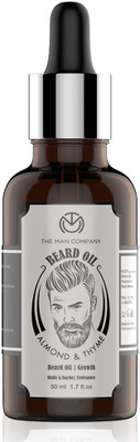 

The Man Company Beard Growth Oil - (Almond and Thyme) Hair Oil(50 ml)