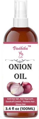 

Vadhika Premium Herbal Hair Oil - for Hair Regrowth, Treat hair loss, Dandruff Control & Thickens hair Hair Oil(100 ml)