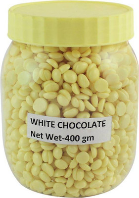 

Bluejack White Chocolate Brazilian Depilatory Hard Bean Bikini Wax with 2 Wax Applicator ( 400gm)B112 Wax(400 g)