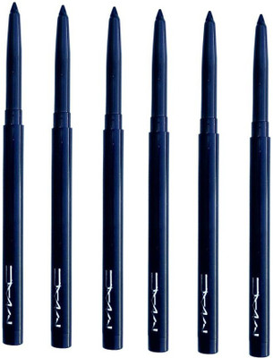 

M.A.C MAC kajal pack of 6(Black)