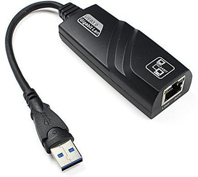 

WEBDOO INFOTECH USB 3.0 to Ethernet RJ45 Gigabit 10/100/1000 Mbps Ethernet Adapter Plug N Play - Lan Adapter (1000 Mbps) Lan Adapter(1000 Mbps)