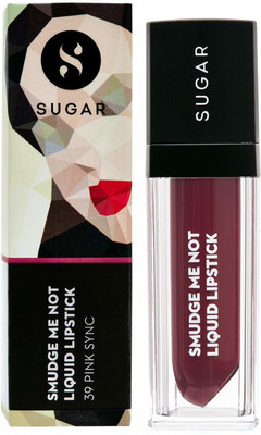 

Sugar Smudge me not liquid Lipstick, 4.5ml(39 Pink Sync)