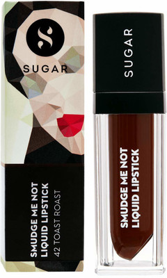 

Sugar Smudge me not liquid Lipstick, 4.5ml(42 Toast Roast)