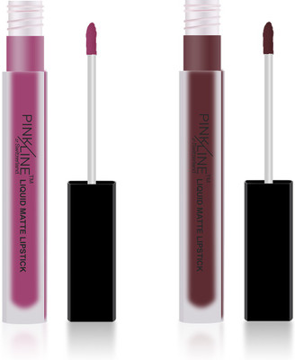 Pink Line Soft Matte Liquid Lipstick DELUXE & WILD ROSE(DELUXE & WILD ROSE)