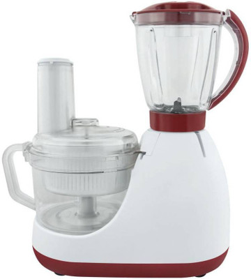 

mundada CORPORATION CORP5200000147 600 Juicer Mixer Grinder(White, Red, 1 Jar), Red;white