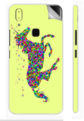 Snooky Vivo V9 Youth Mobile Skin(Yellow)
