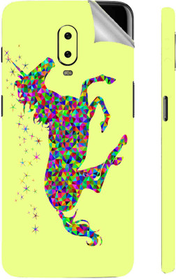 Snooky OnePlus 6T Mobile Skin(Yellow)